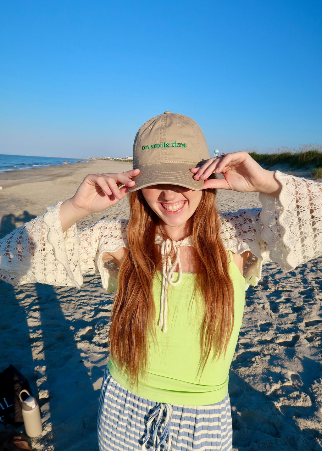 On Smile Time Dad Hat