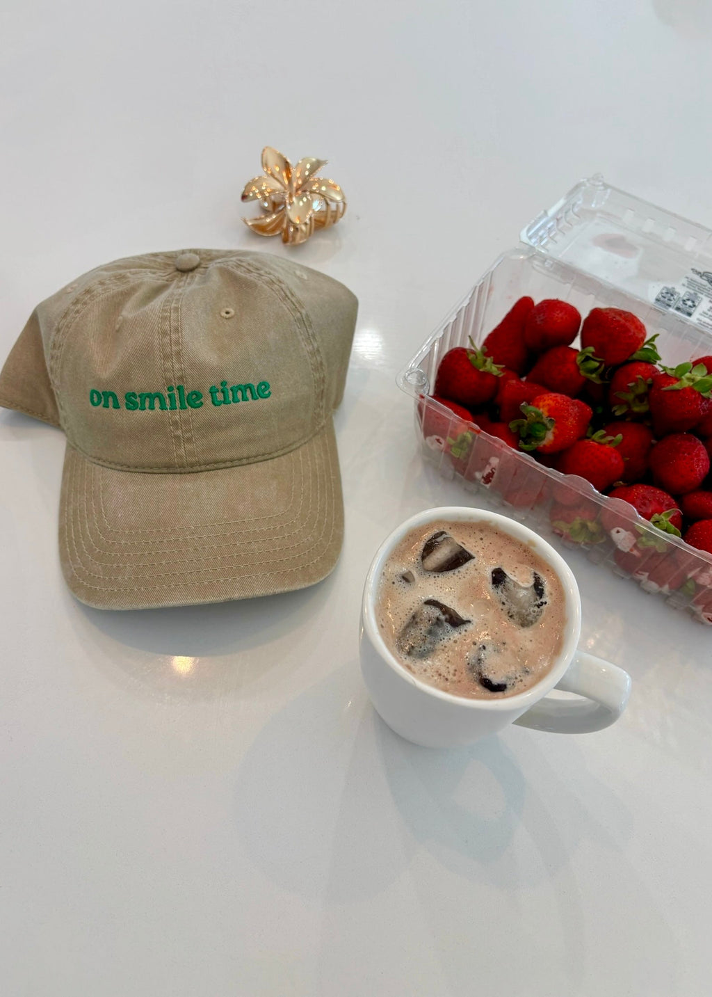 On Smile Time Dad Hat