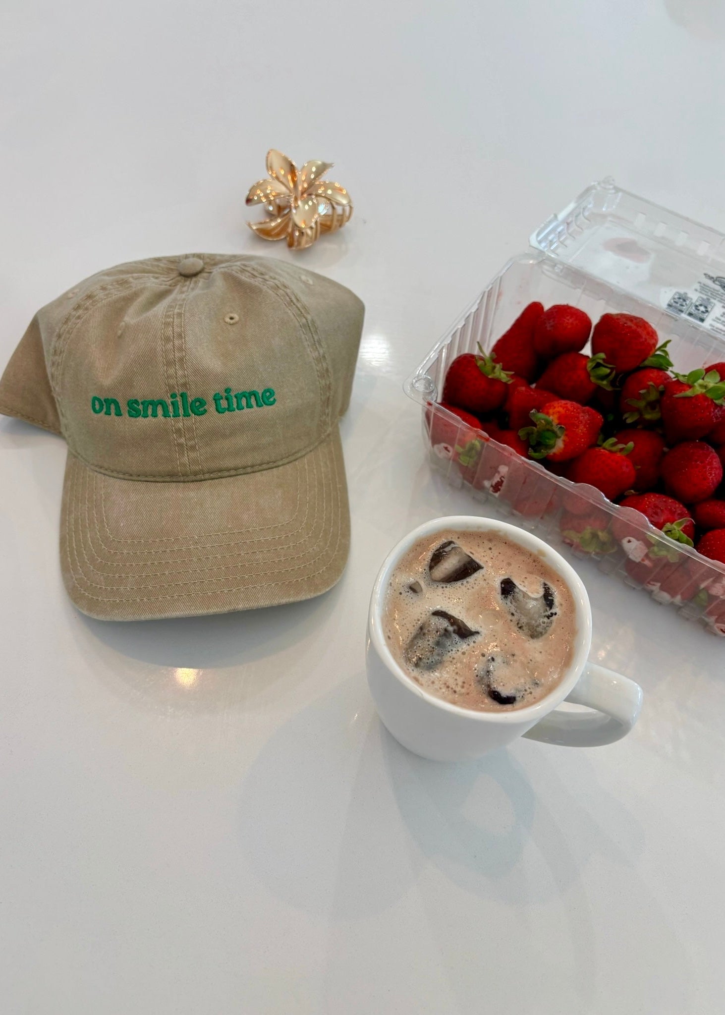 On Smile Time Dad Hat