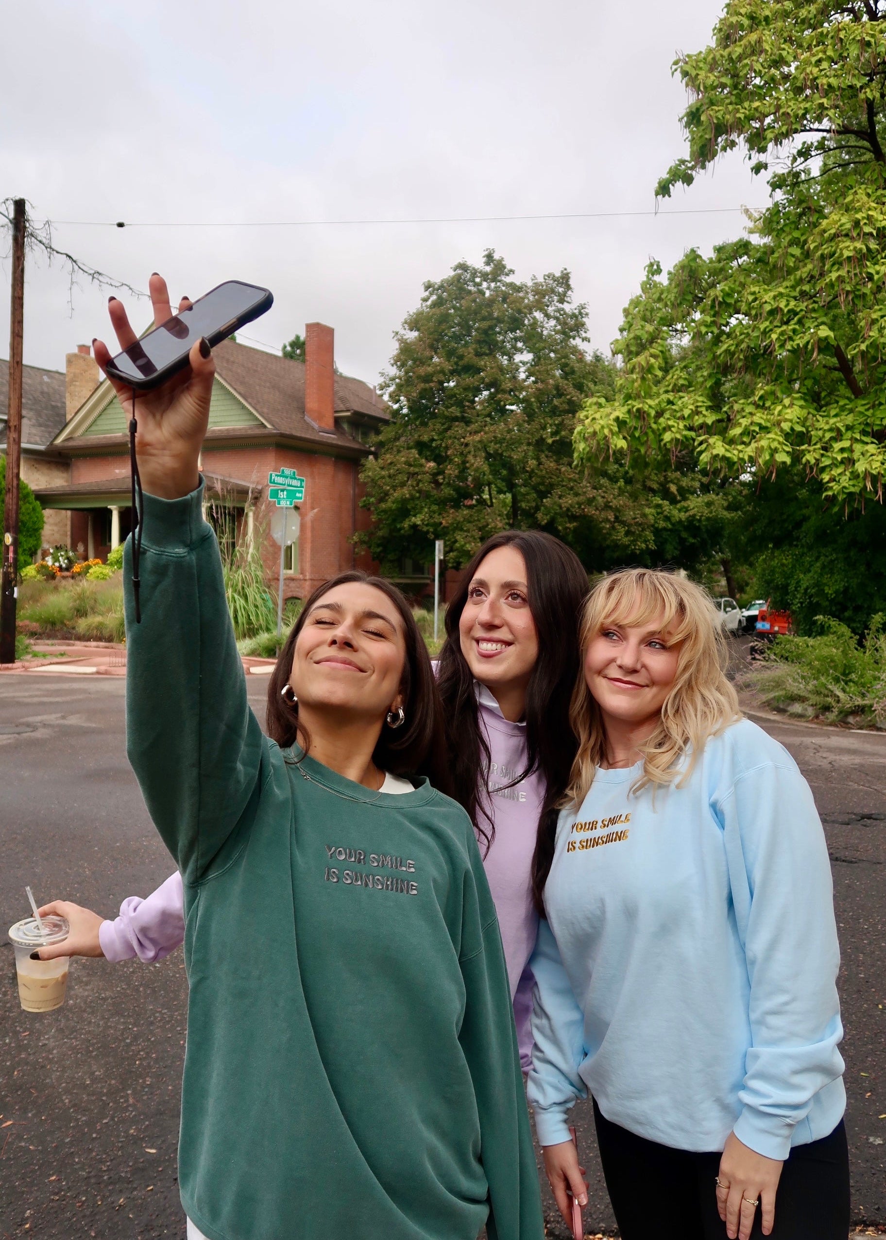 Your Smile is Sunshine Comfort Colors Crewneck