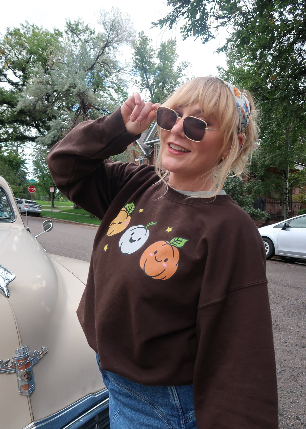Halloween Pumpkin Crewneck