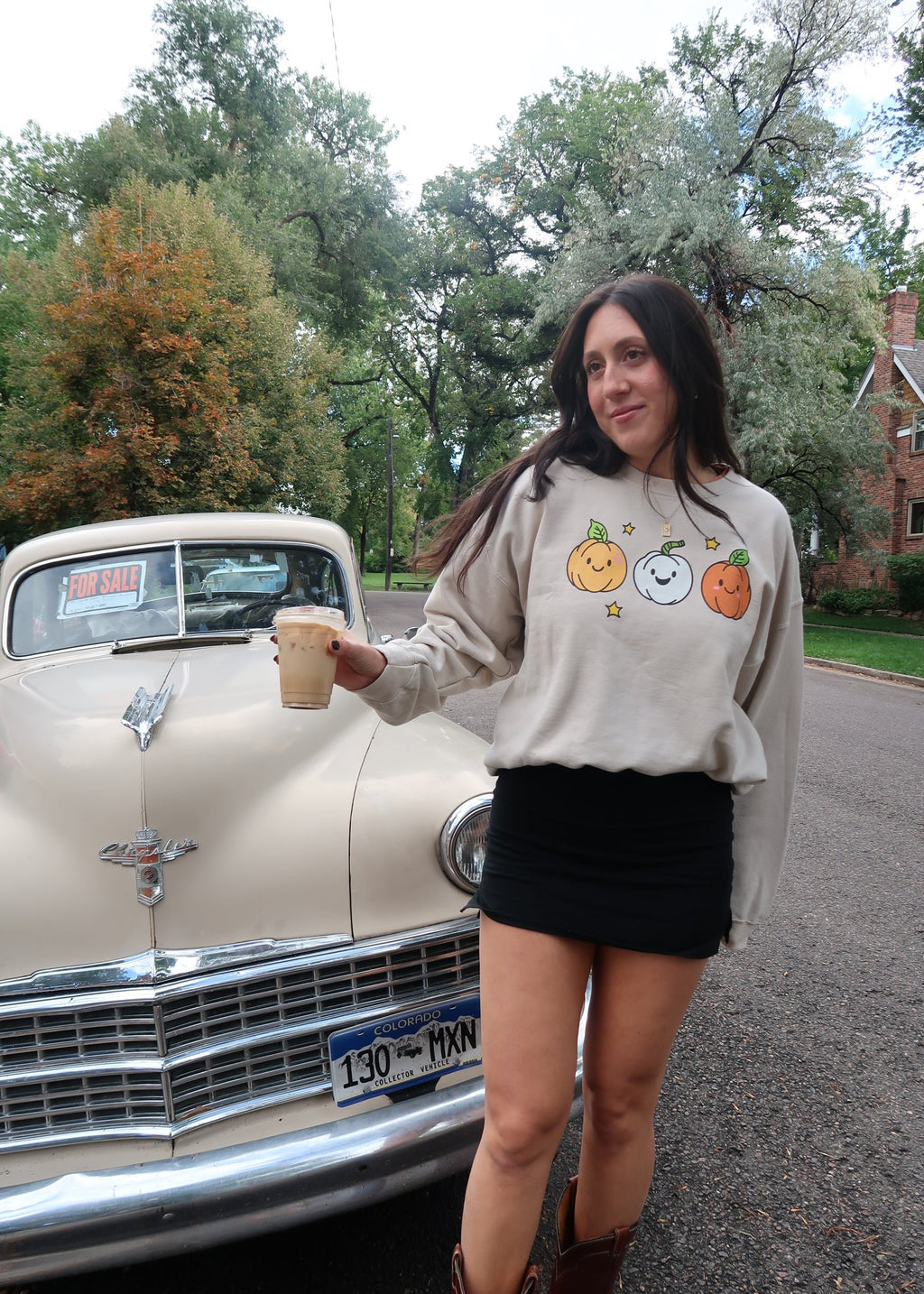 Halloween Pumpkin Crewneck