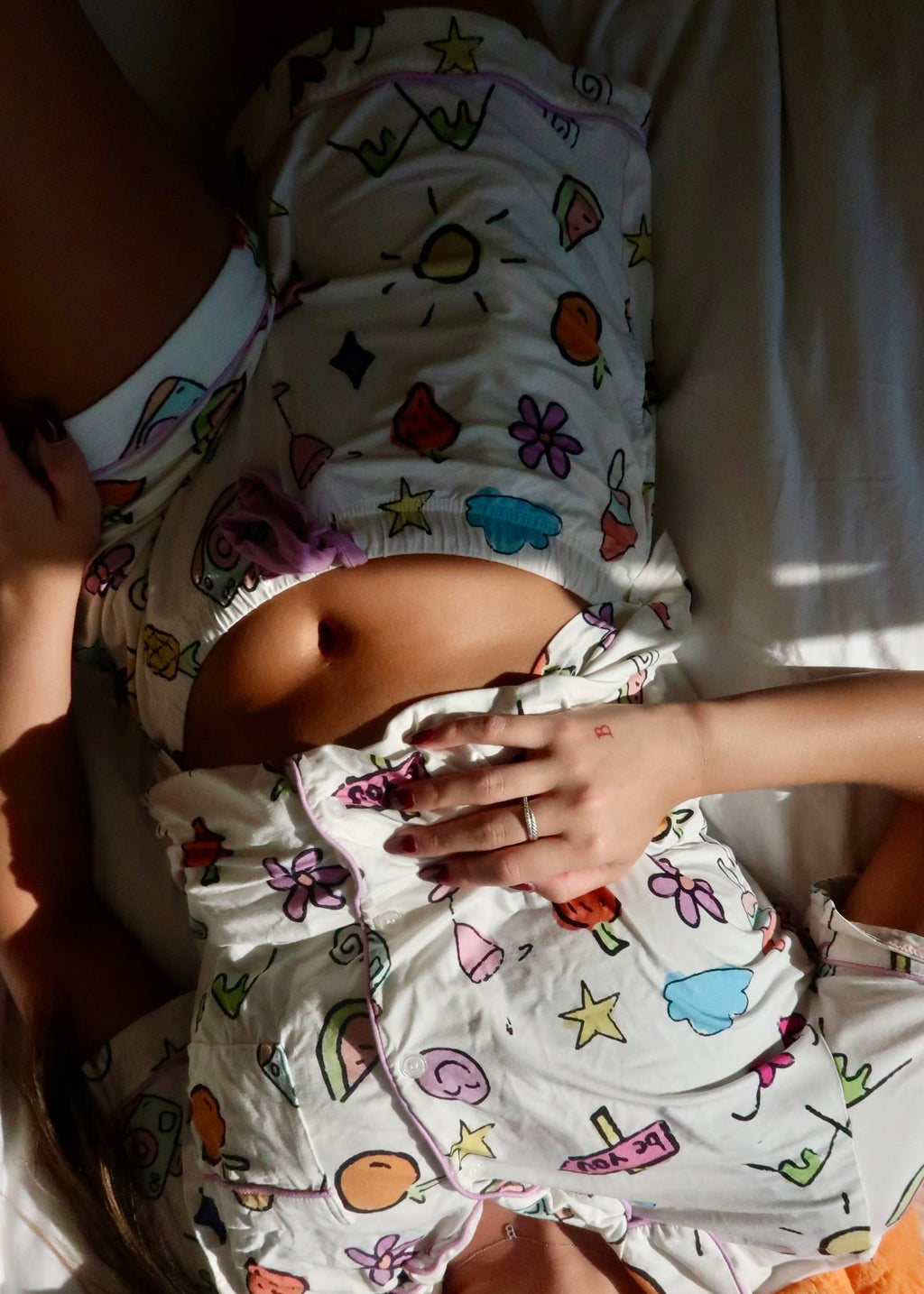 MoSmiles X Jeslee Anne Sleepwear Pajama Set