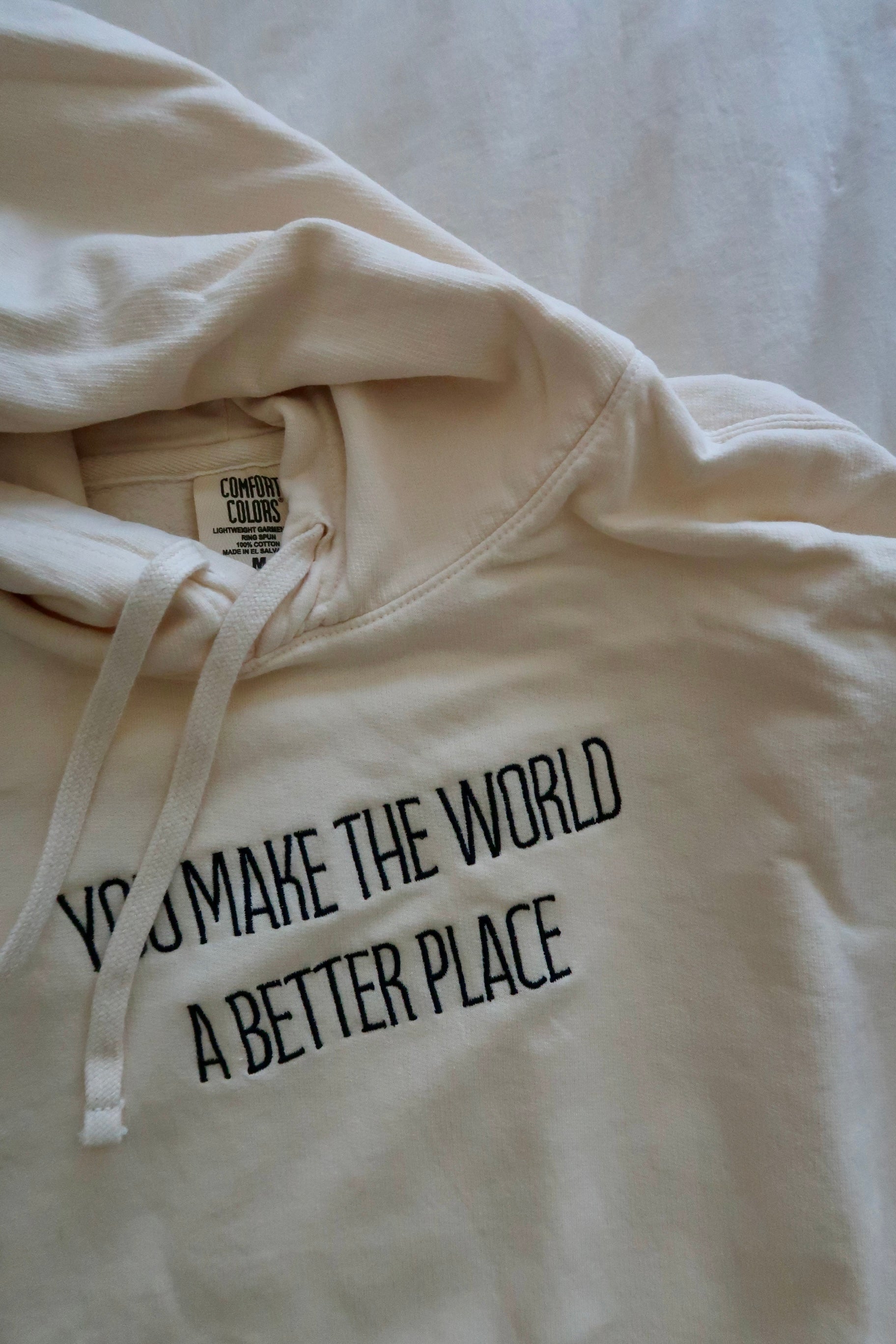 You Make The World A Better Place | Ivory | Hello Darling Pop-Up