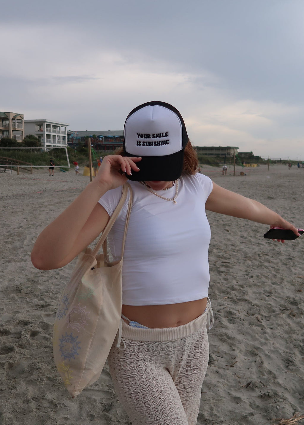 Your Smile is Sunshine Embroidered Trucker Hat