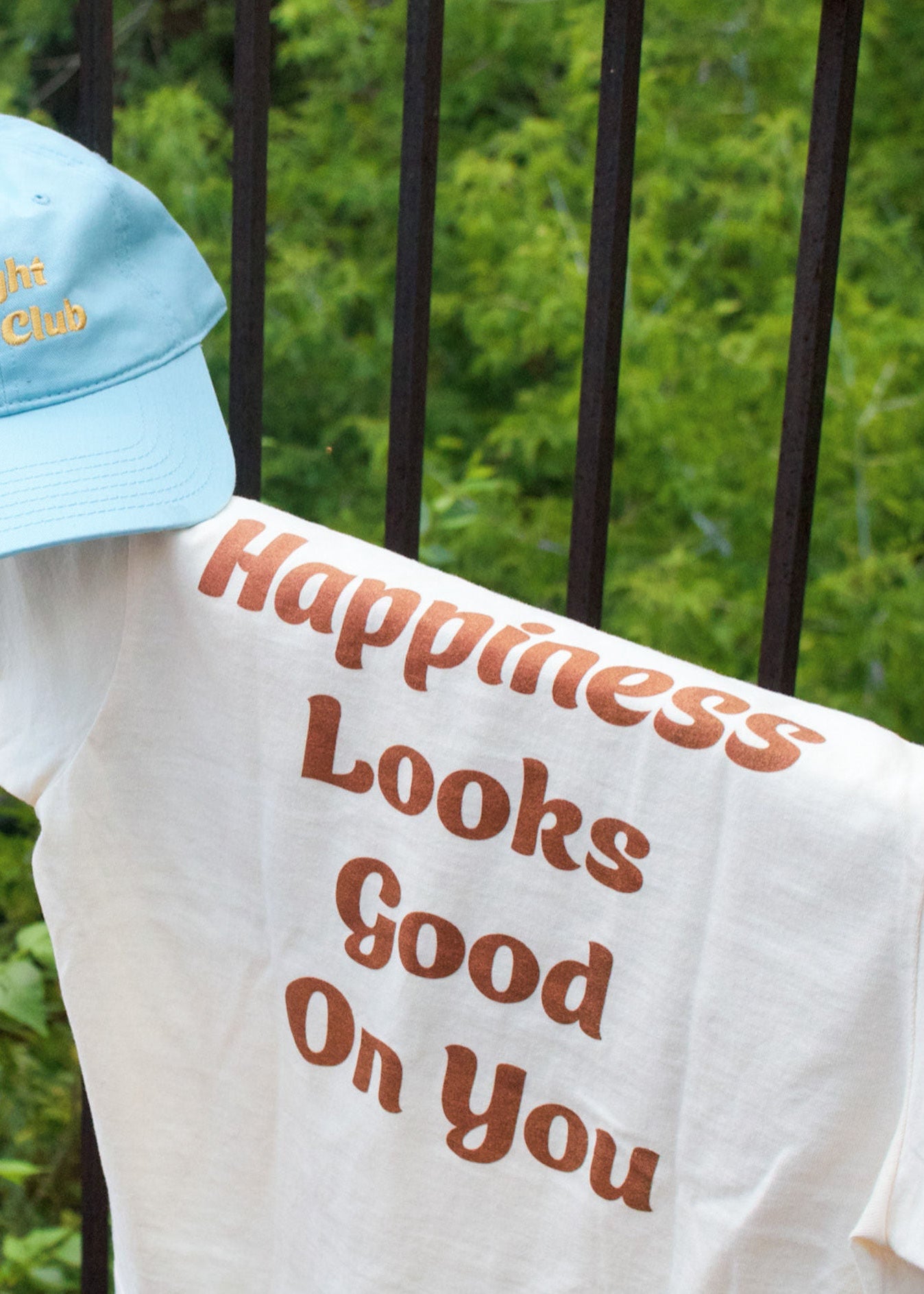 Happiness Looks Good On You Comfort Colors Tee