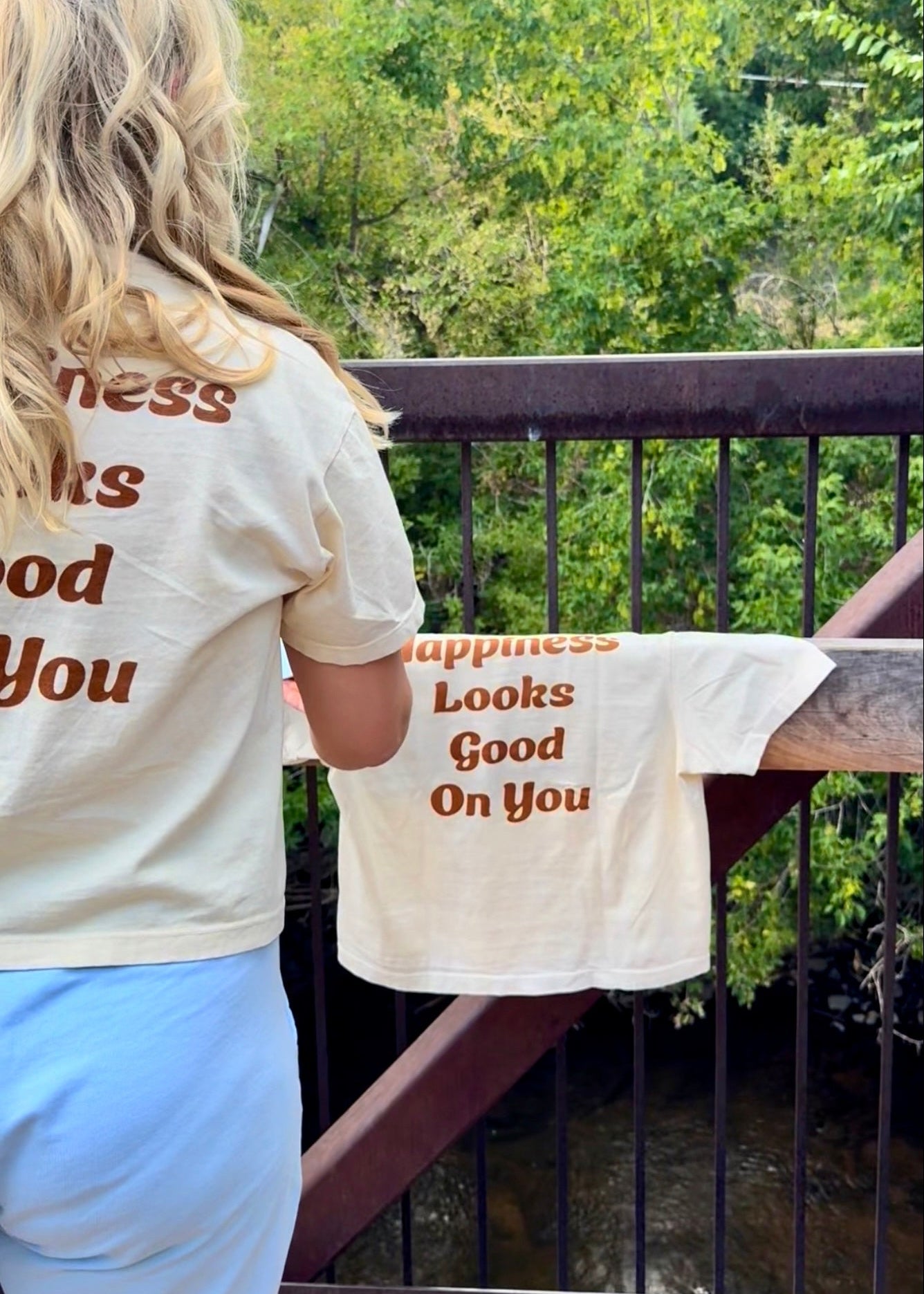 Happiness Looks Good On You Comfort Colors Tee