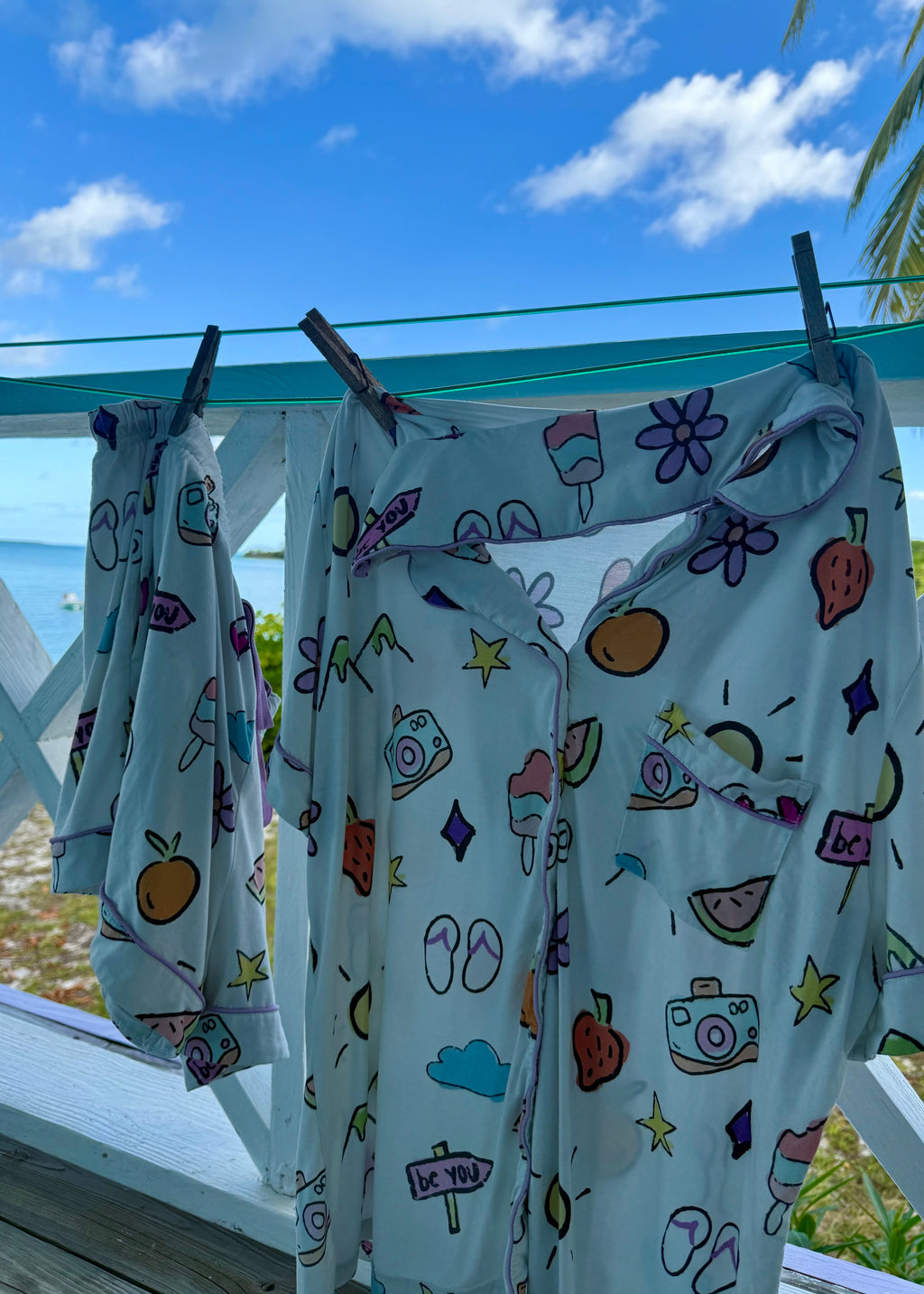 MoSmiles X Jeslee Anne Sleepwear Pajama Set