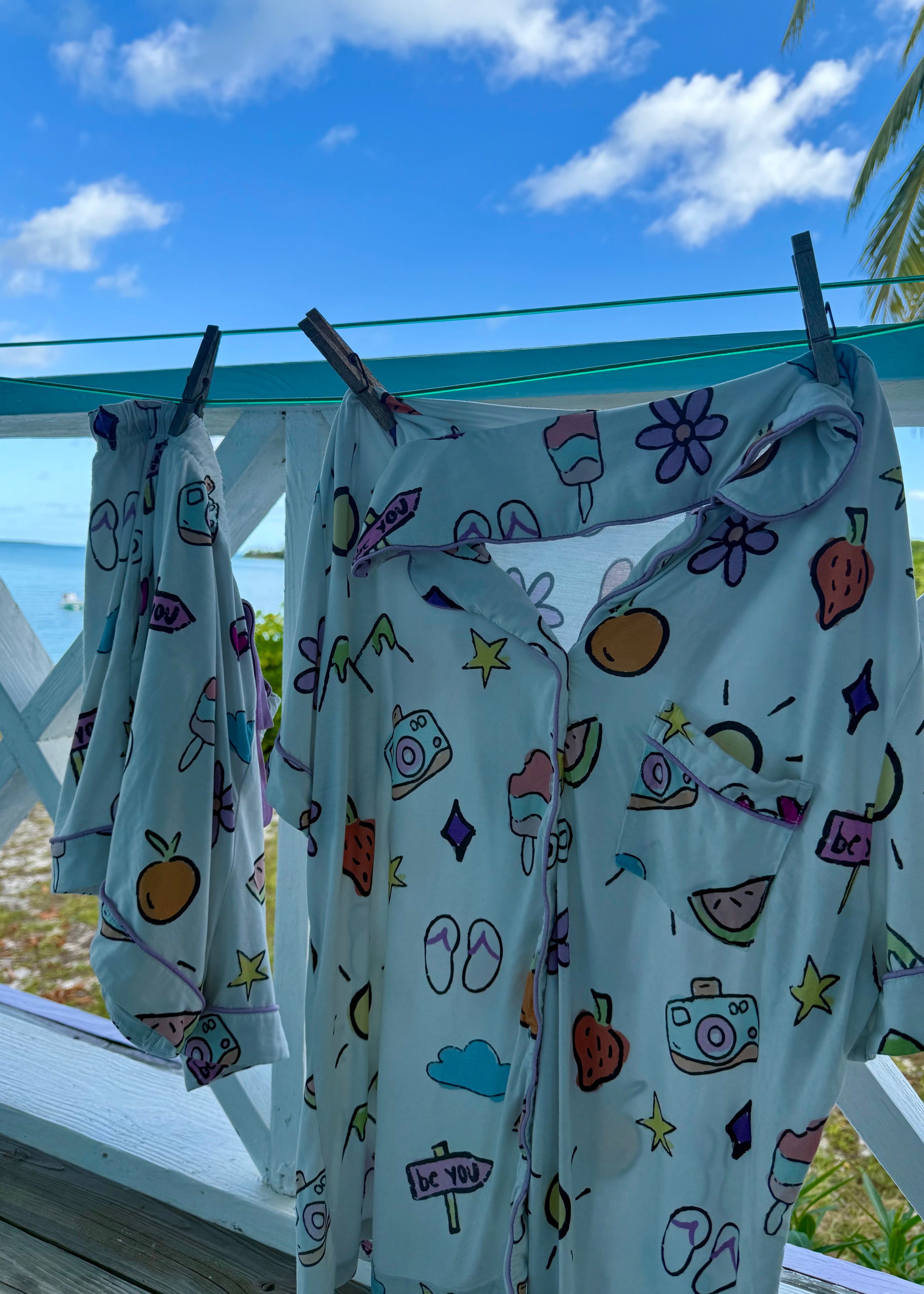 MoSmiles X Jeslee Anne Sleepwear Pajama Set