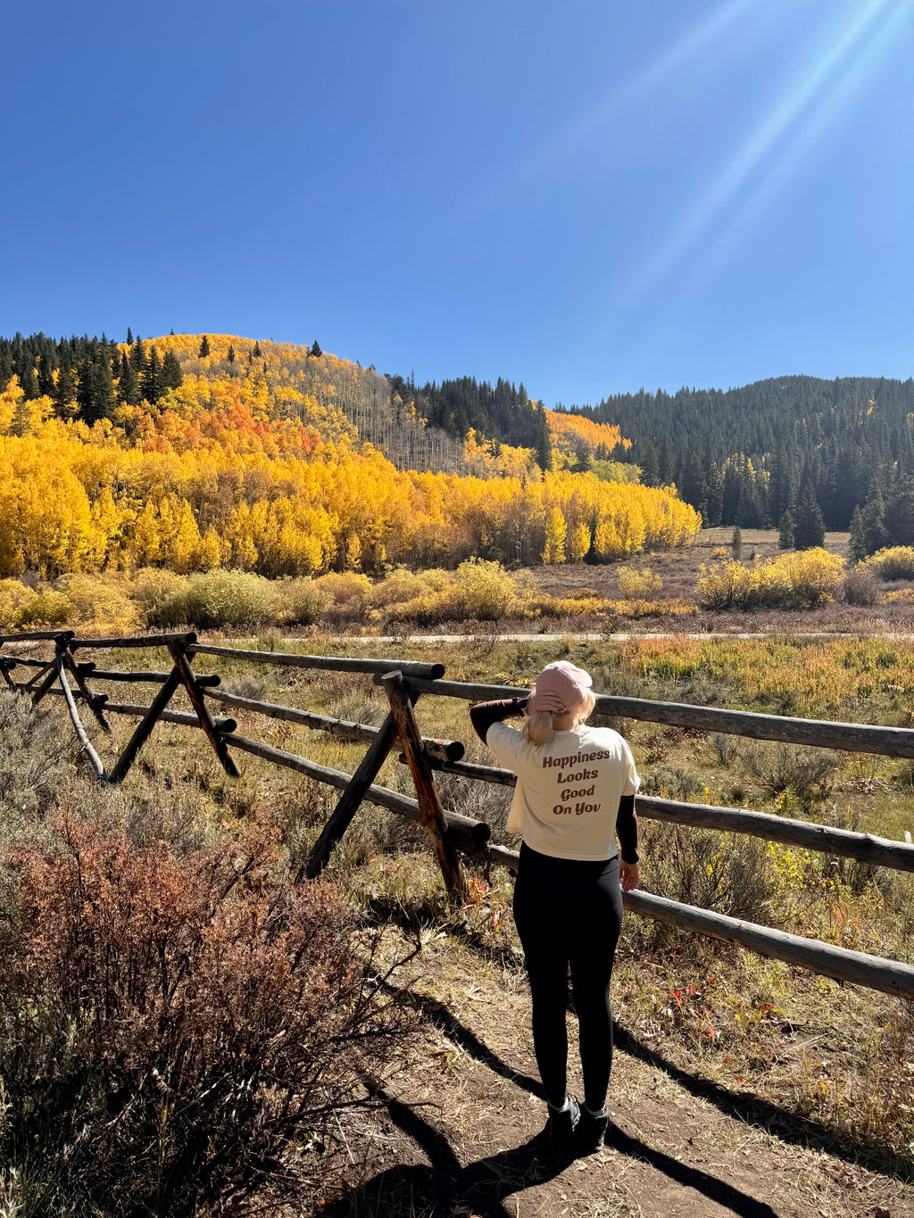 Happiness Looks Good On You Comfort Colors Tee
