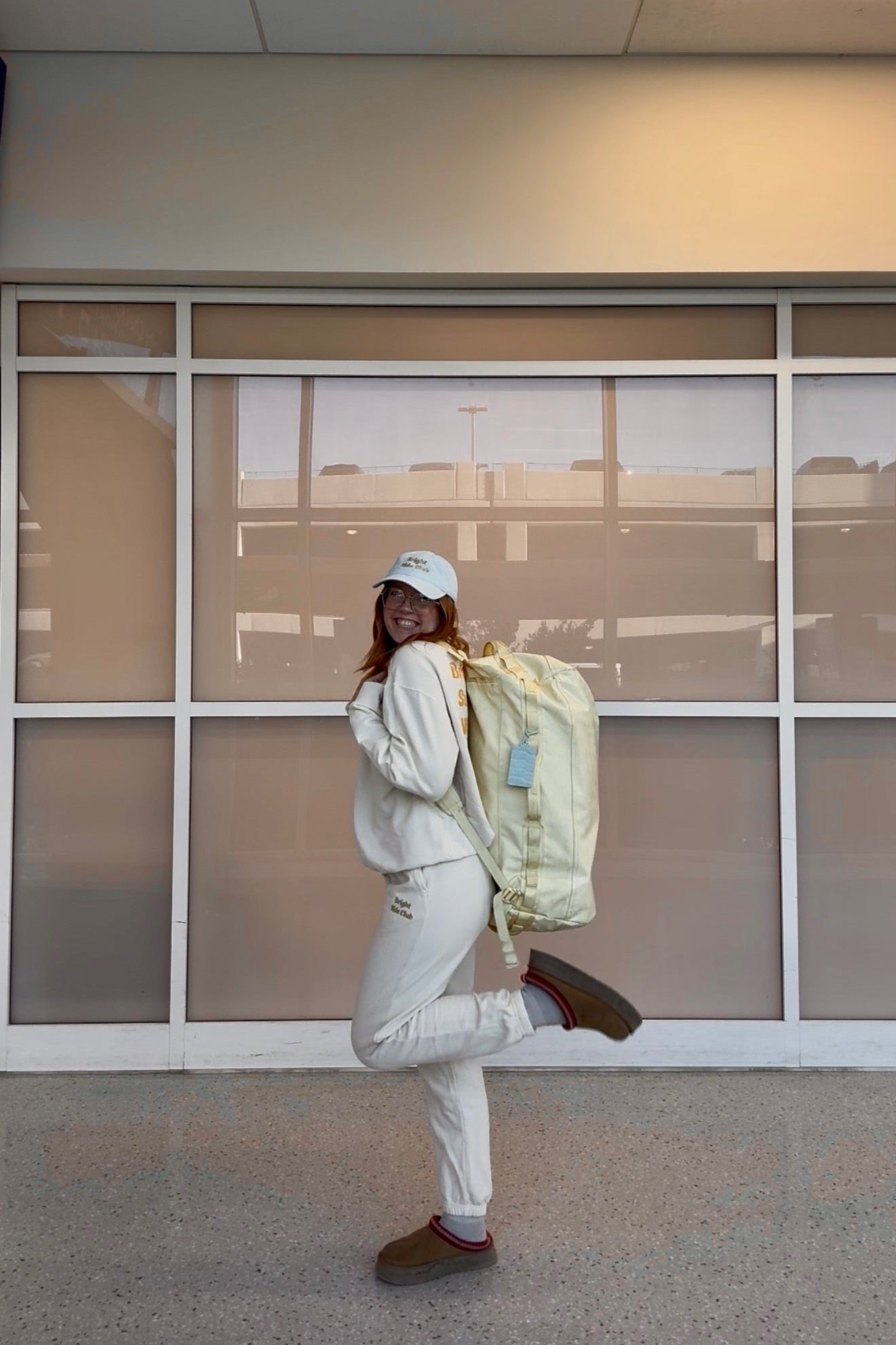 Ivory Bright Side Club Comfort Colors Crewneck