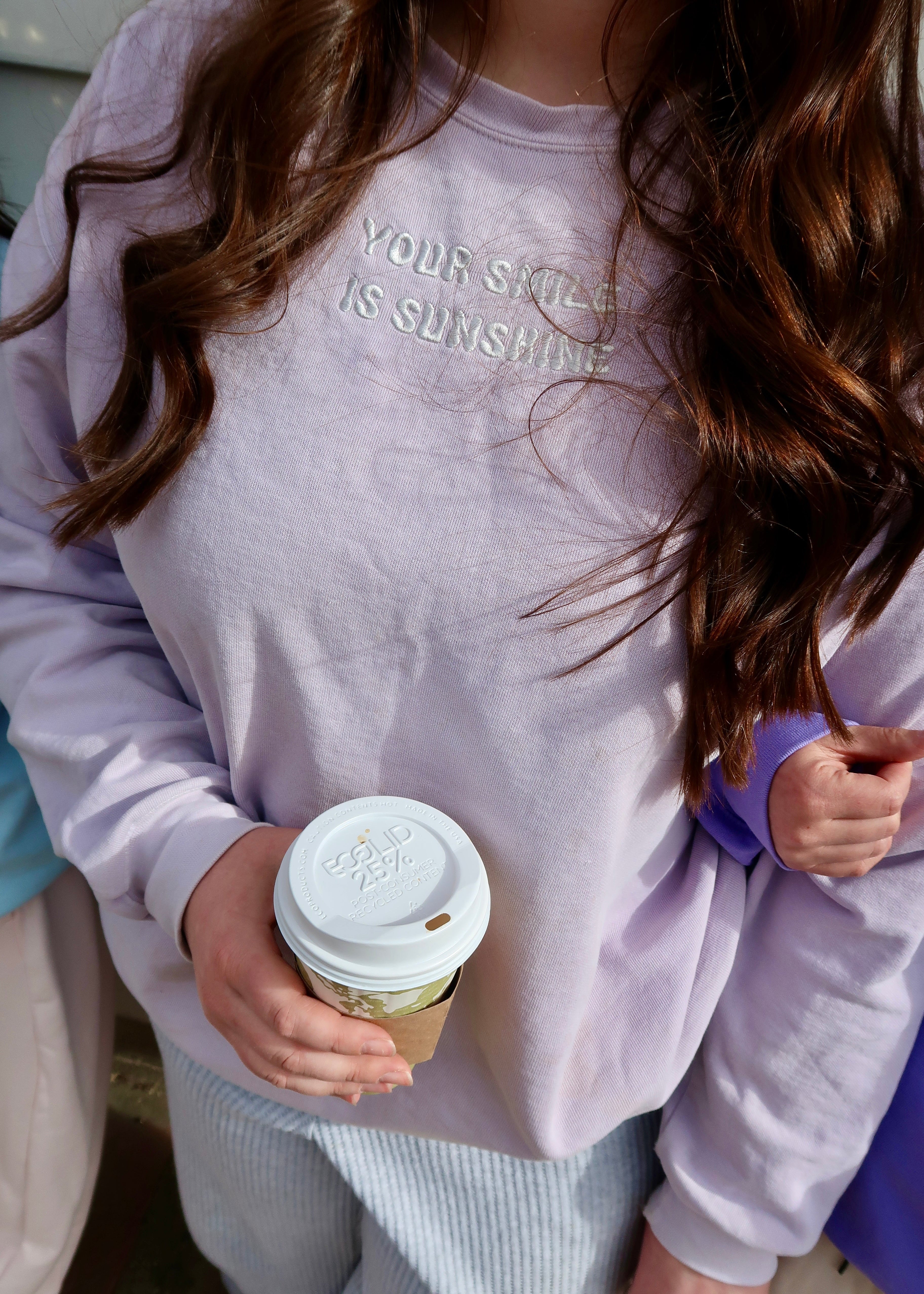 Your Smile is Sunshine Comfort Colors Crewneck