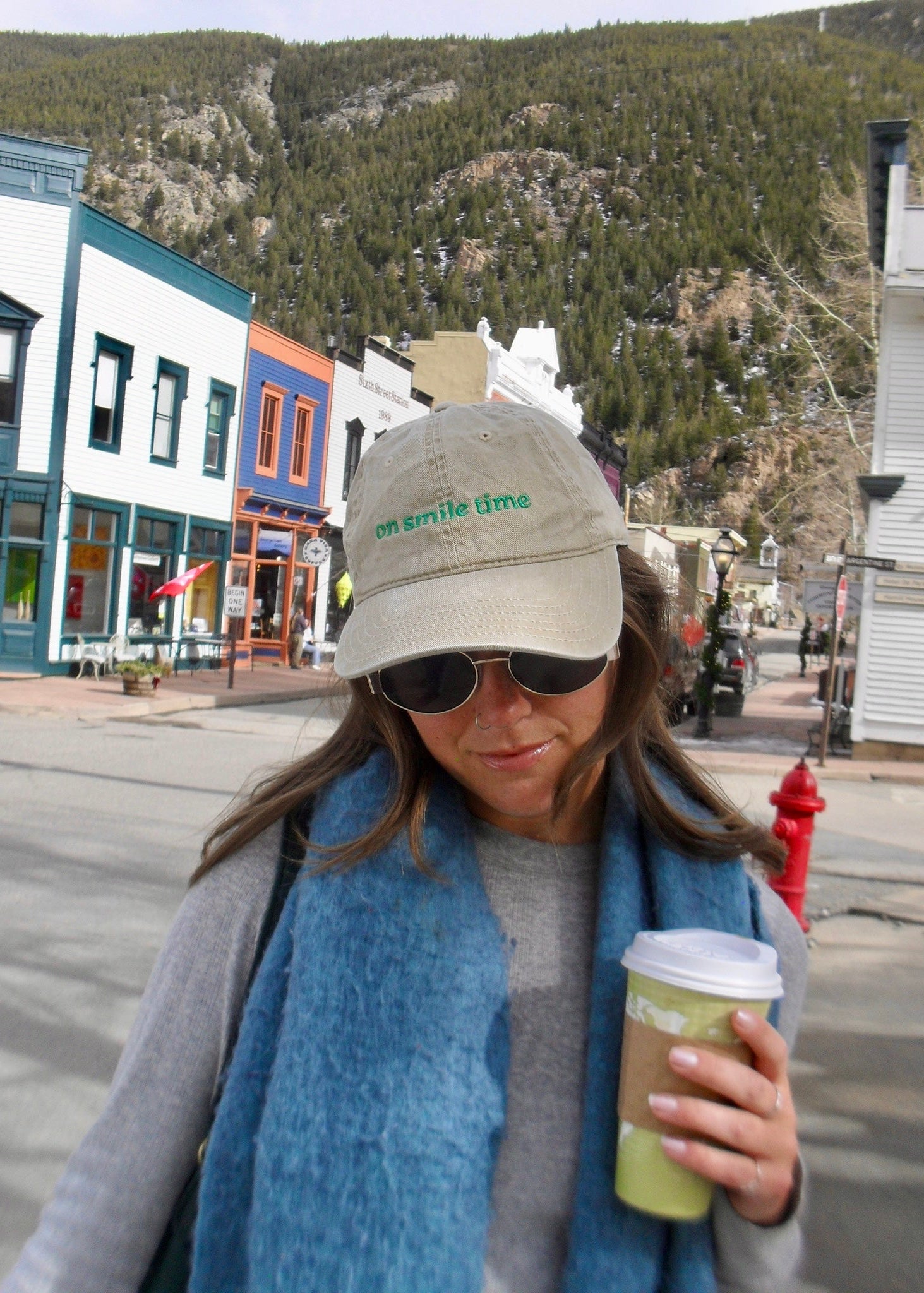 On Smile Time Dad Hat