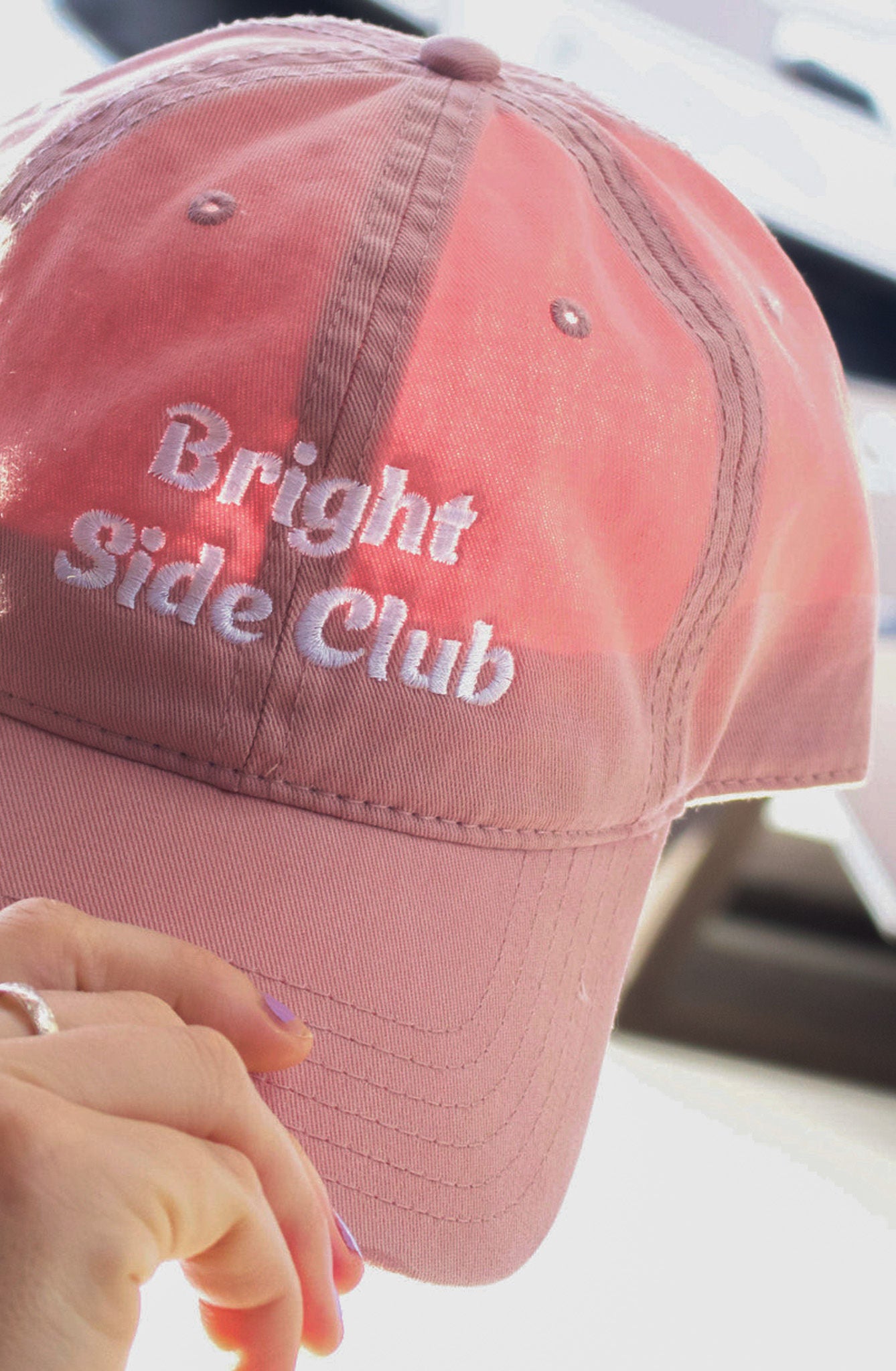 Bright Side Club Hat | Rose Pink | Hello Darling Pop-Up